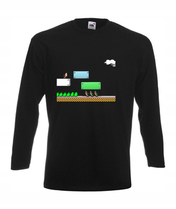 

Bluzka Męska Super Mario Bros Wzory