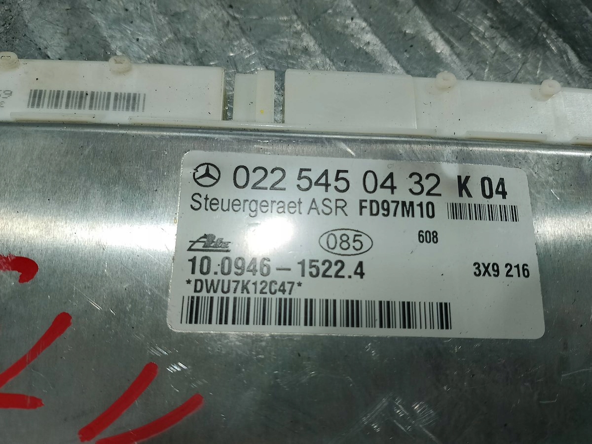 STEROWNIK ASR MERCEDES-BENZ SLK 2.3 KOMPRESOR Producent części ATE