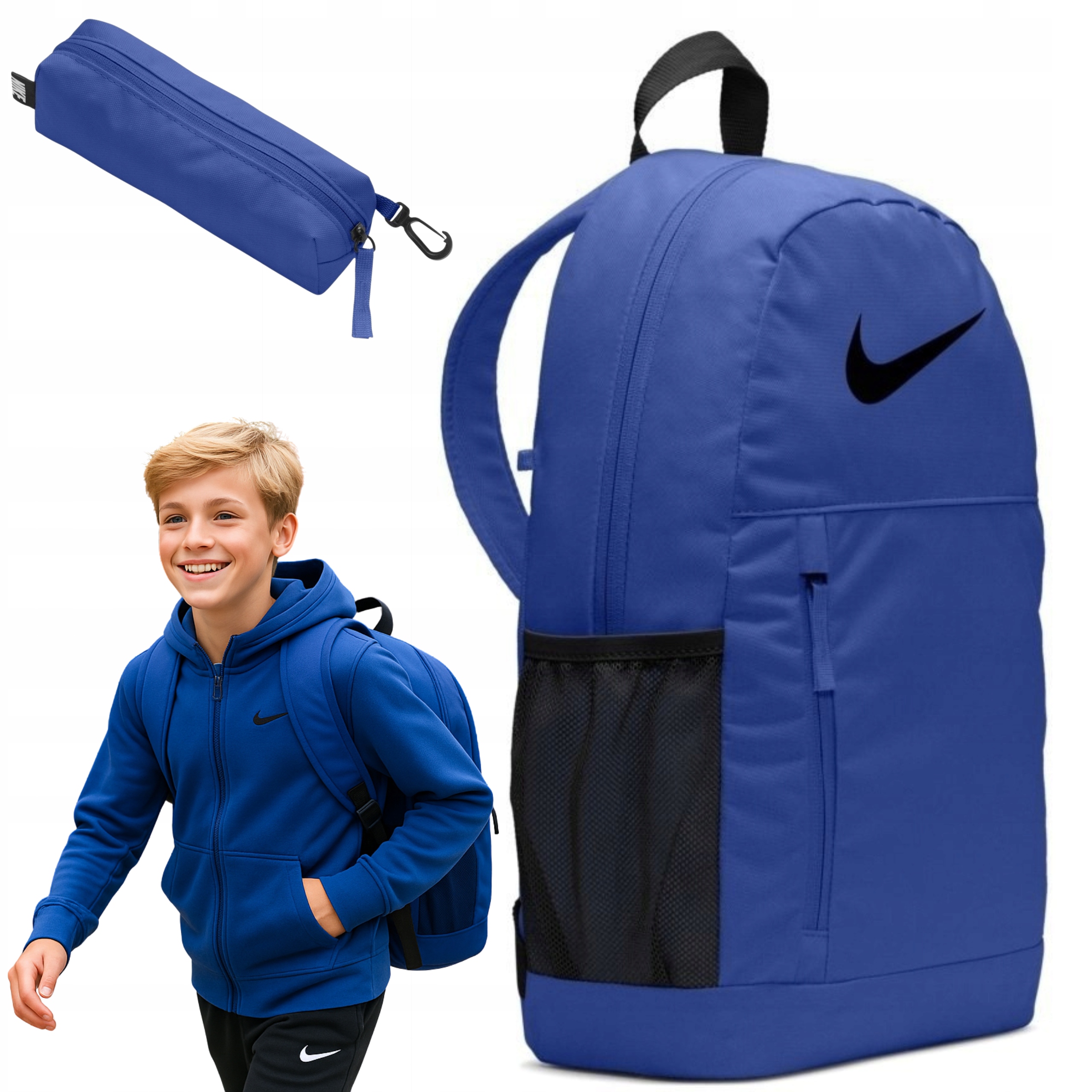 Školní batoh Nike Elemental penálek námořnická modrá dětský 20 l