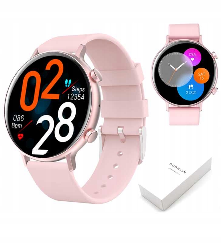 ZEGAREK SMARTWATCH RUBICON RNCE98 ROZMOWY RÓŻOWY Marka Rubicon