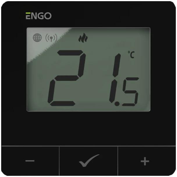 Engo Controls E25-230B – internetový nástenný regulátor teploty