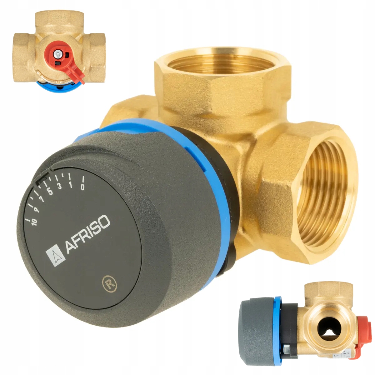 3-CESTNÝ Otočný Směšovací Ventil Arv 384 1 Palce Vario Pro Click Afriso