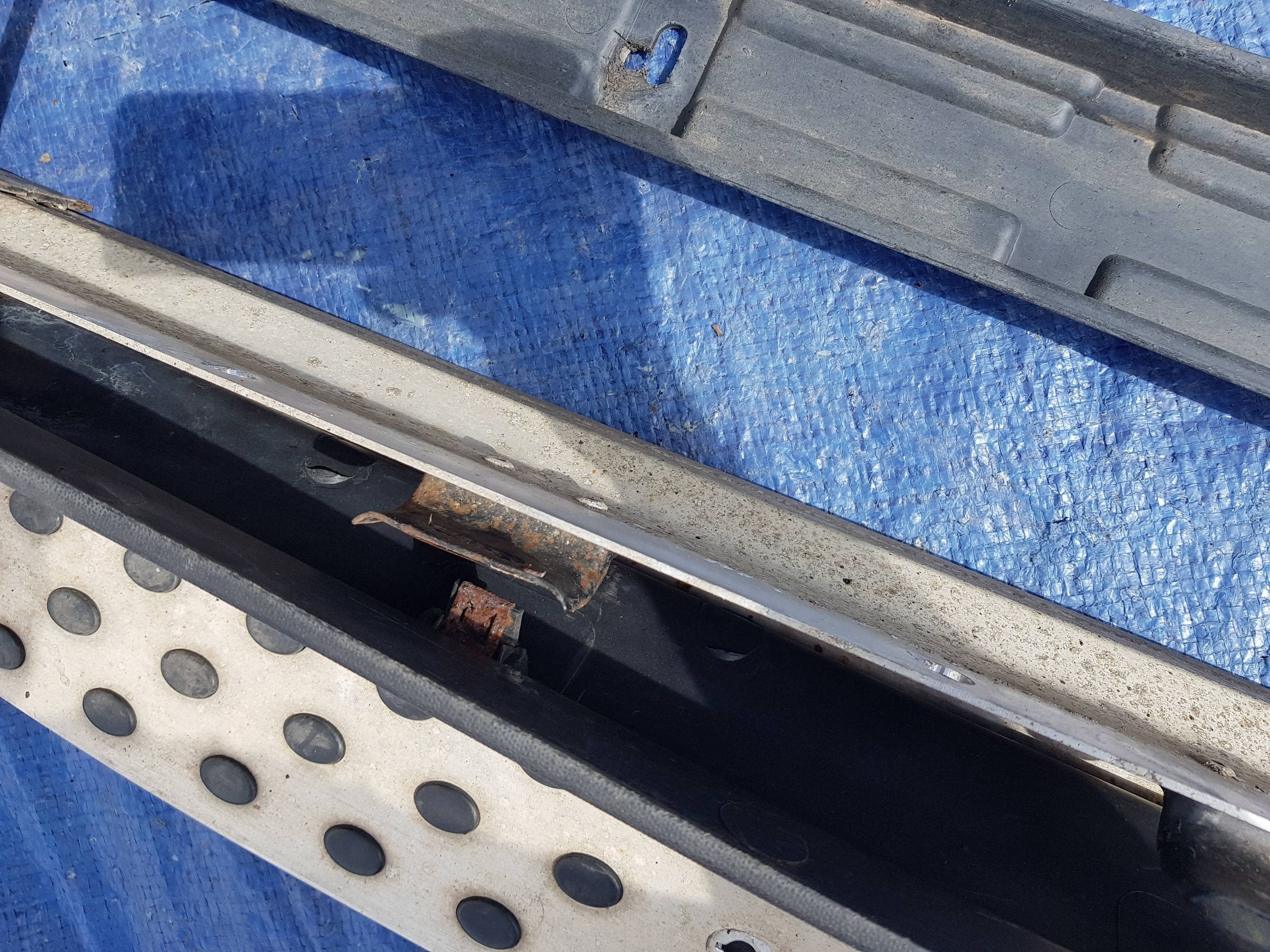 left threshold MERCEDES GL X164 cap moulding STOPIEN
