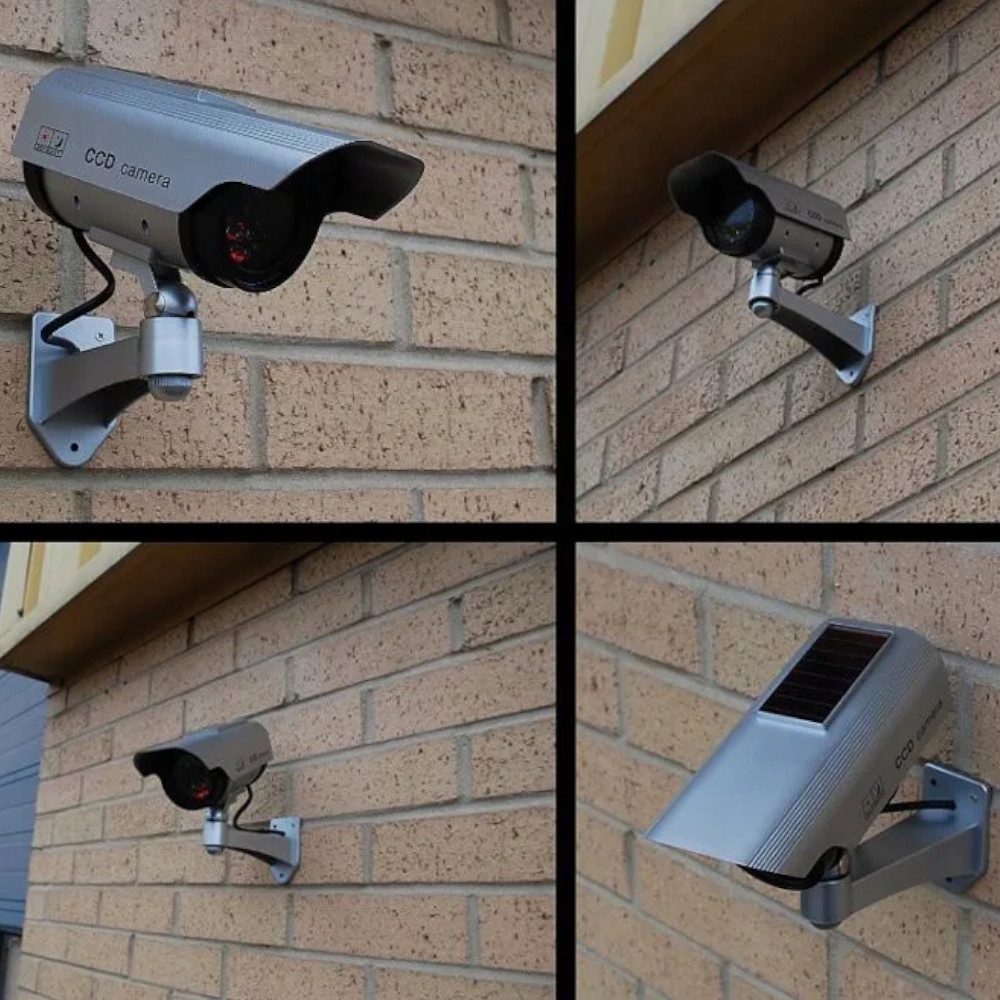 KAMERA ZEWNĘTRZNA IR LED SOLARNA CCD KAMERA ATRAPA Model 439