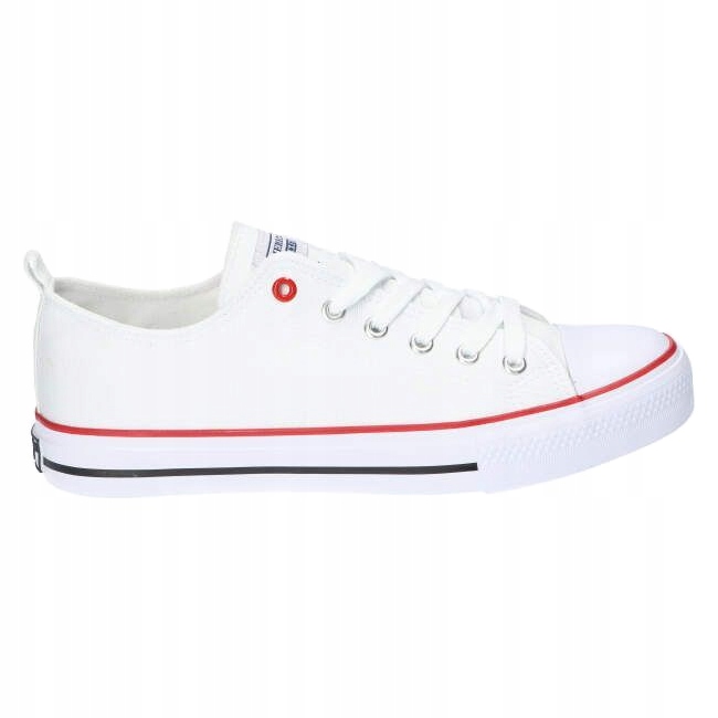 

Białe Tkanina Buty Trampki American Club r.37