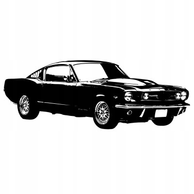 

Naklejka na ścianę samochód Ford Mustang Auto 5
