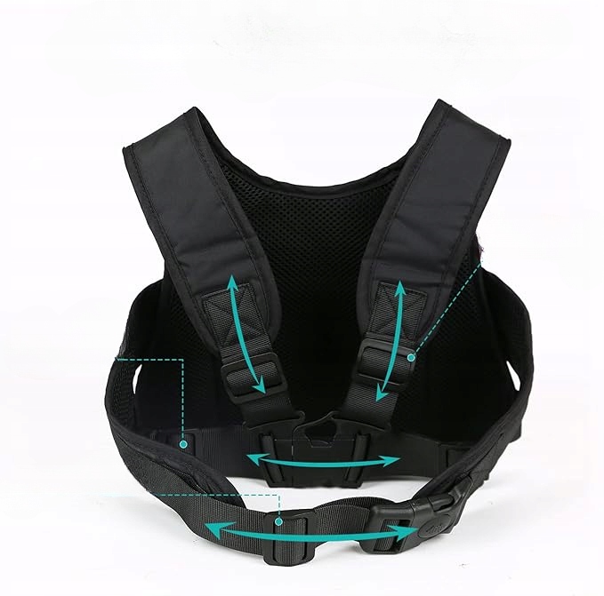 Bezpečnostní pás pro děti, ochrana před pádem pomocí reflexních pásků