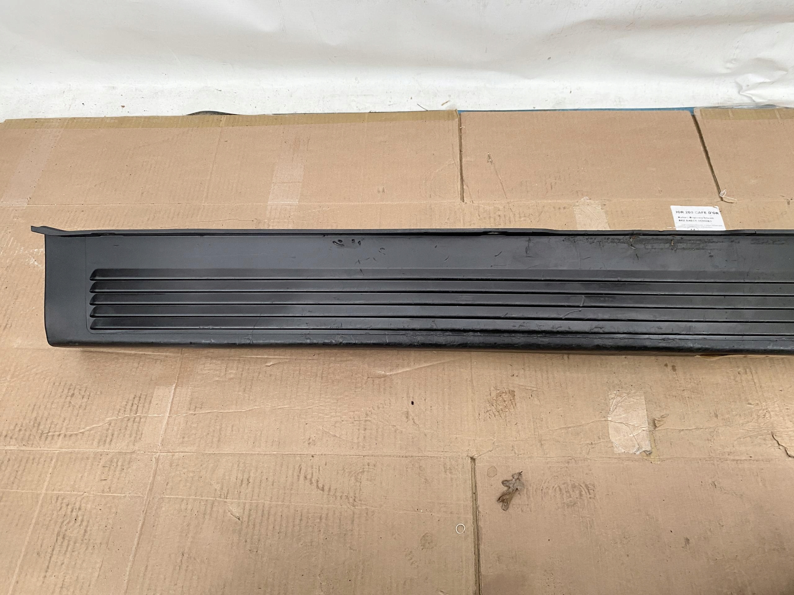 DUCATO BOXER JUMPER 14- bumper cap rear part rear cap black original