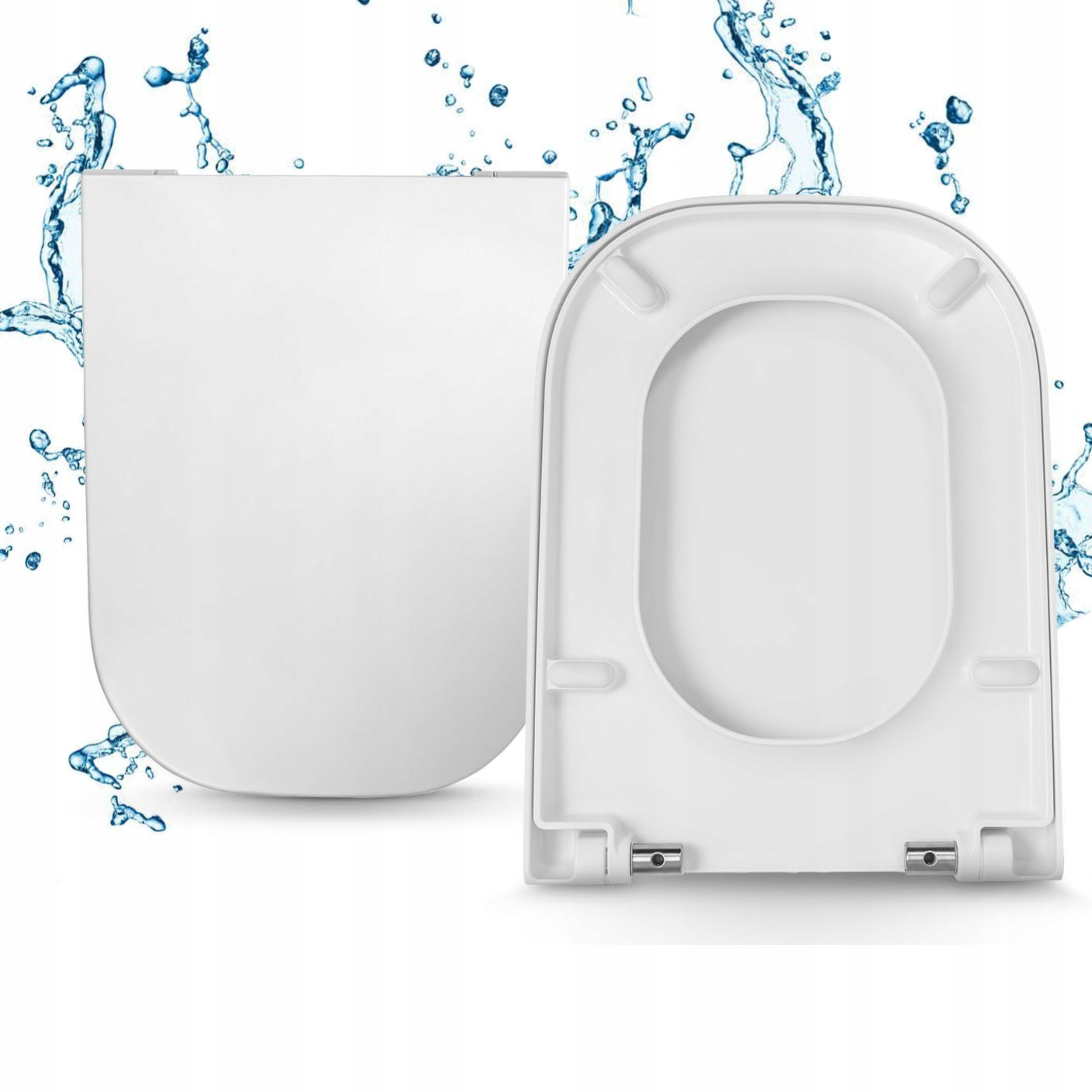 Wc sedátko pro Roca Gap s pomalým sklápěním, odnímatelné, antibakteriální