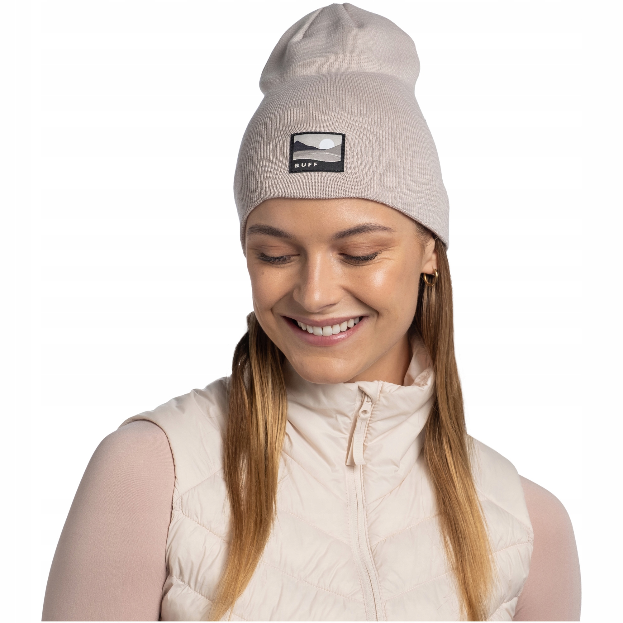 Czapka zimowa Buff Knitted Beanie Lilon Long Birch Gray