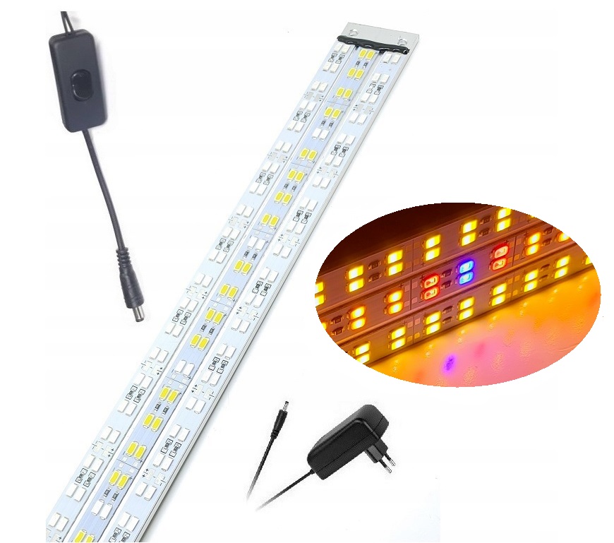 

Panel Lampa Led 60 CM Spektrum Rośliny 180W Sany