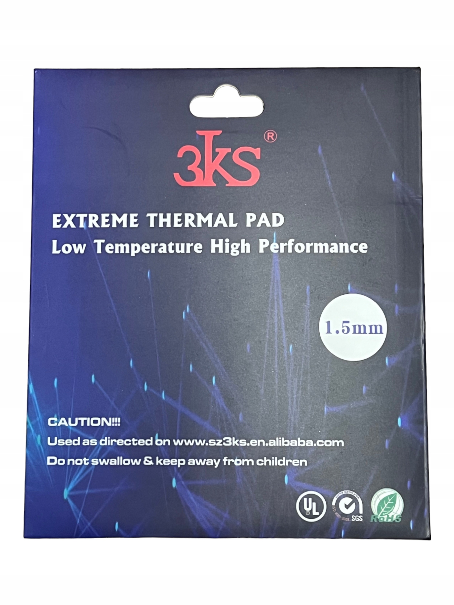 

Termopad Thermalpad 3KS 120x120 1.5 mm 14.8 W/mk