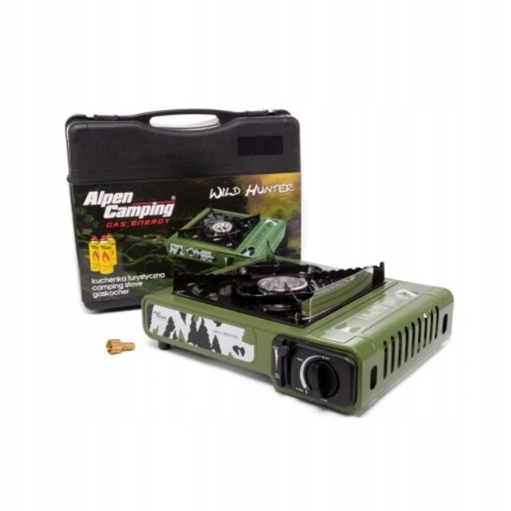 Plynový vařič Wild Hunter 4 kartuše