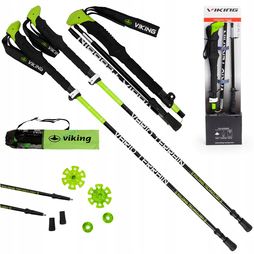 

Viking Terve Składane Kije Trekkingowe Najkrótsze