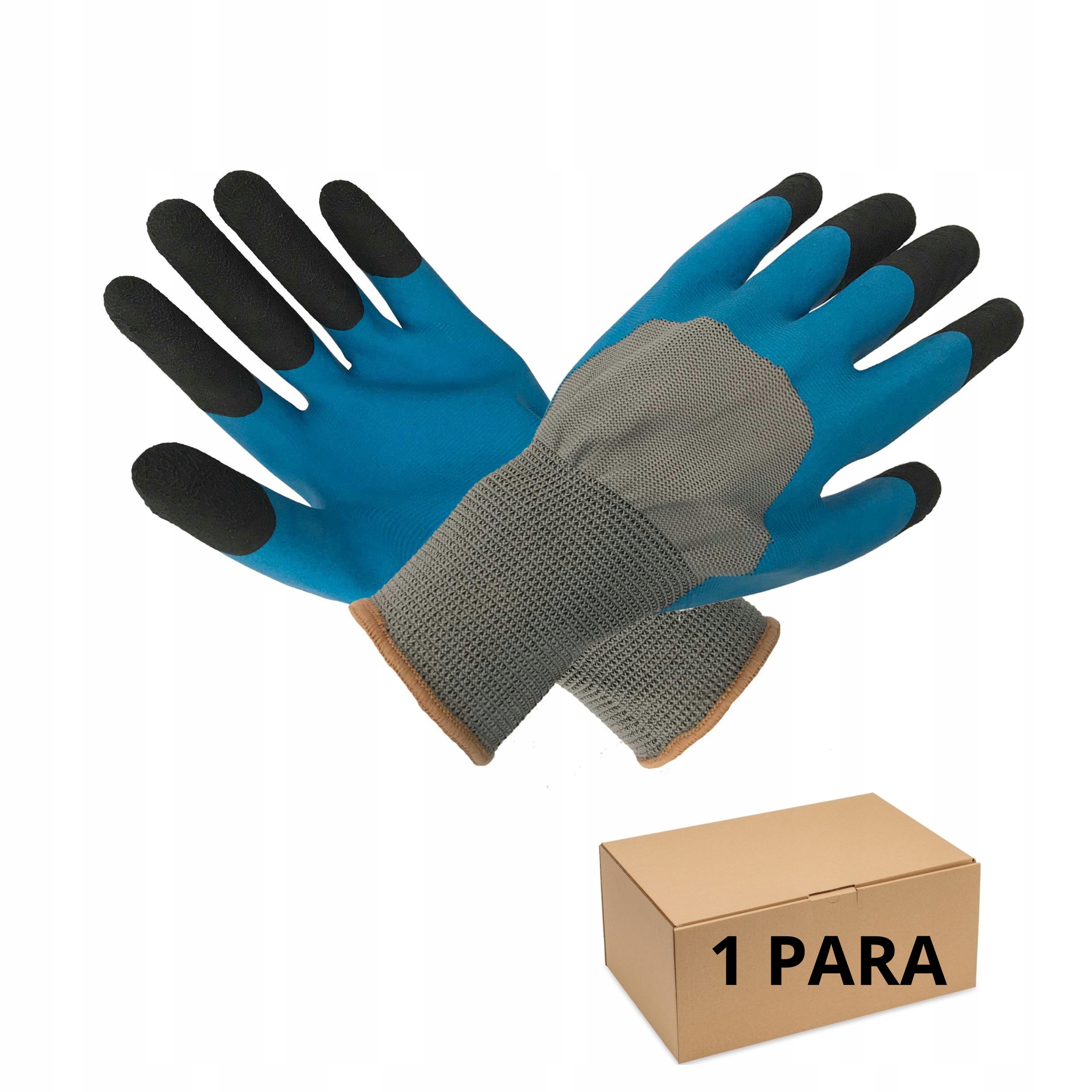 RĘKAWICE ROBOCZE WODOODPORNE MOCNE ROZMIAR 10 XL 1 para