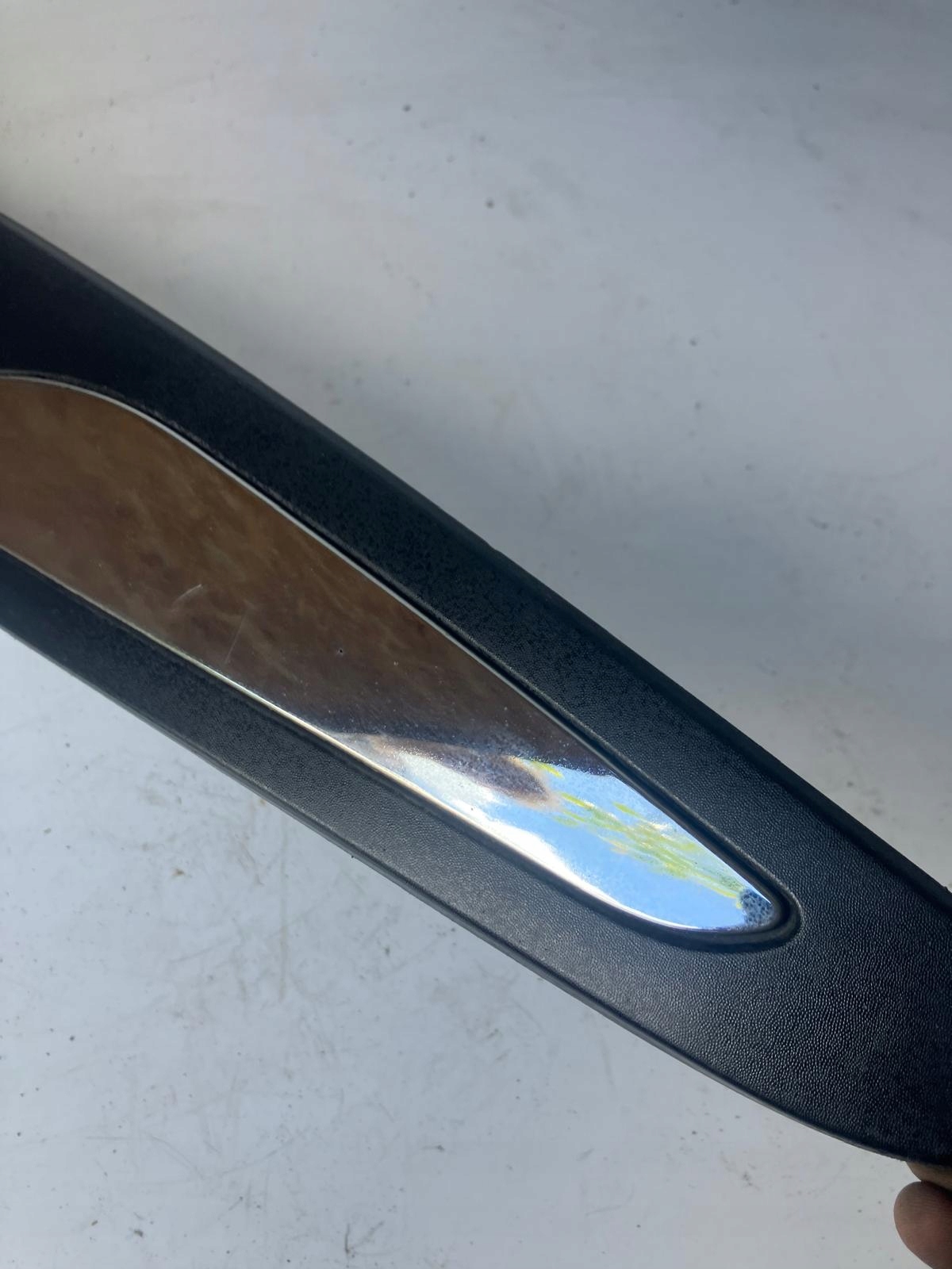 moulding door left rear part RENAULT CLIO IV HB MAT CHROM