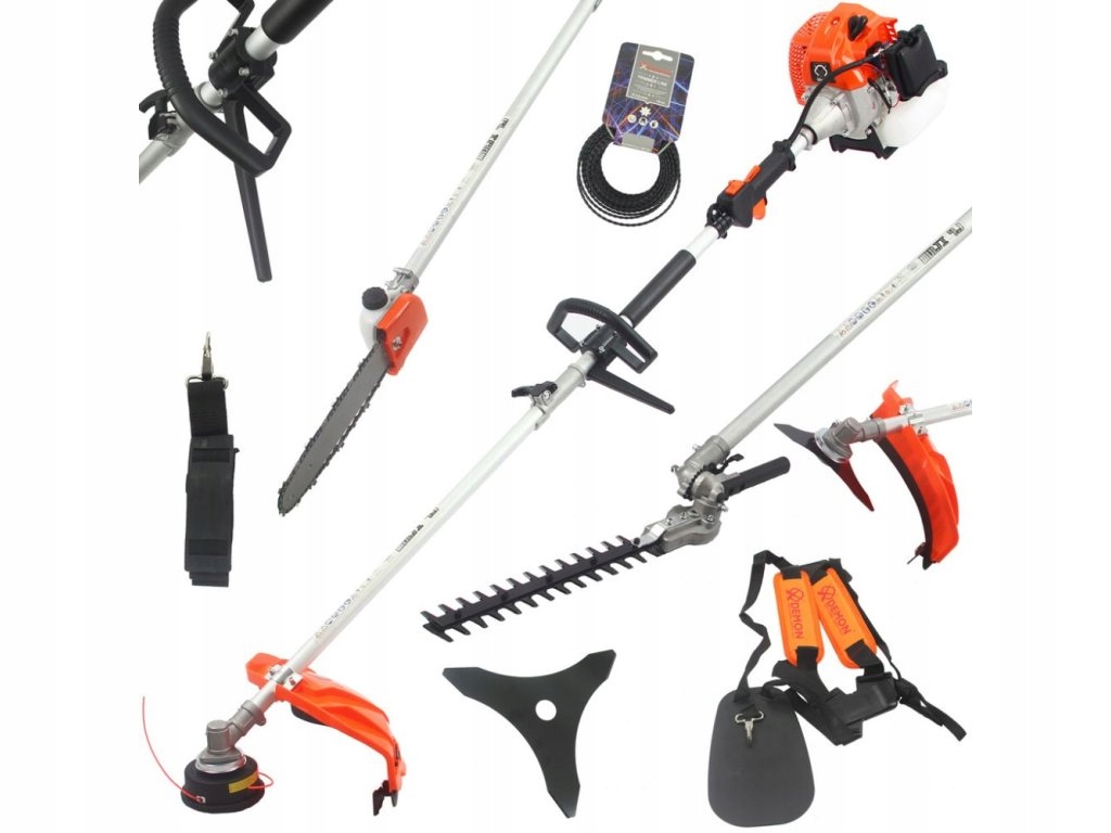 Multifunkčný krovinorez 4v1 (2) Demon M83108A