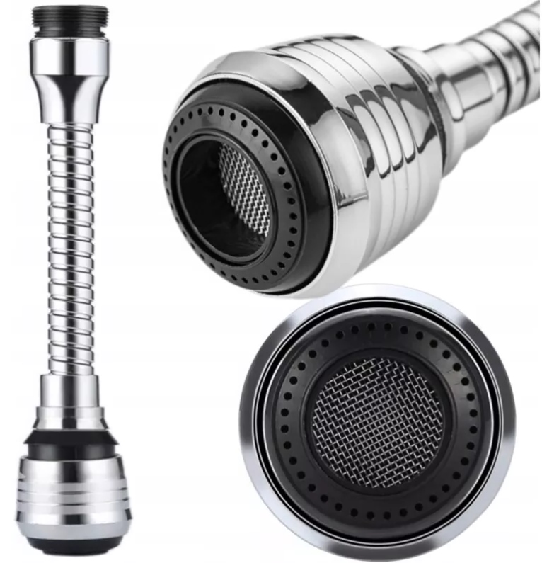 

Przedłużka Do Kranu Baterii Perlator Wylewka Chrom