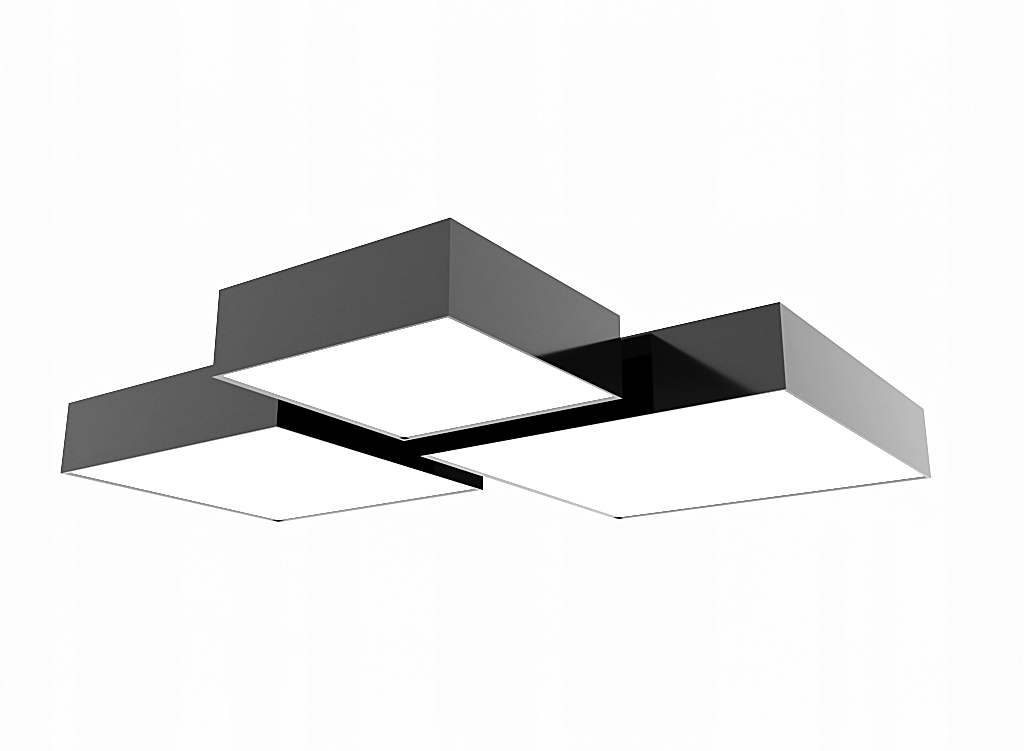 Plafon Sufit NAMCO 35 Biała Oprawa Kwadrat E27 LED Kształt kwadratowy