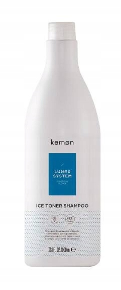 Kemon Lunex System Ice Toner Szampon Neutralizujący Żółte Refleksy 1000ML