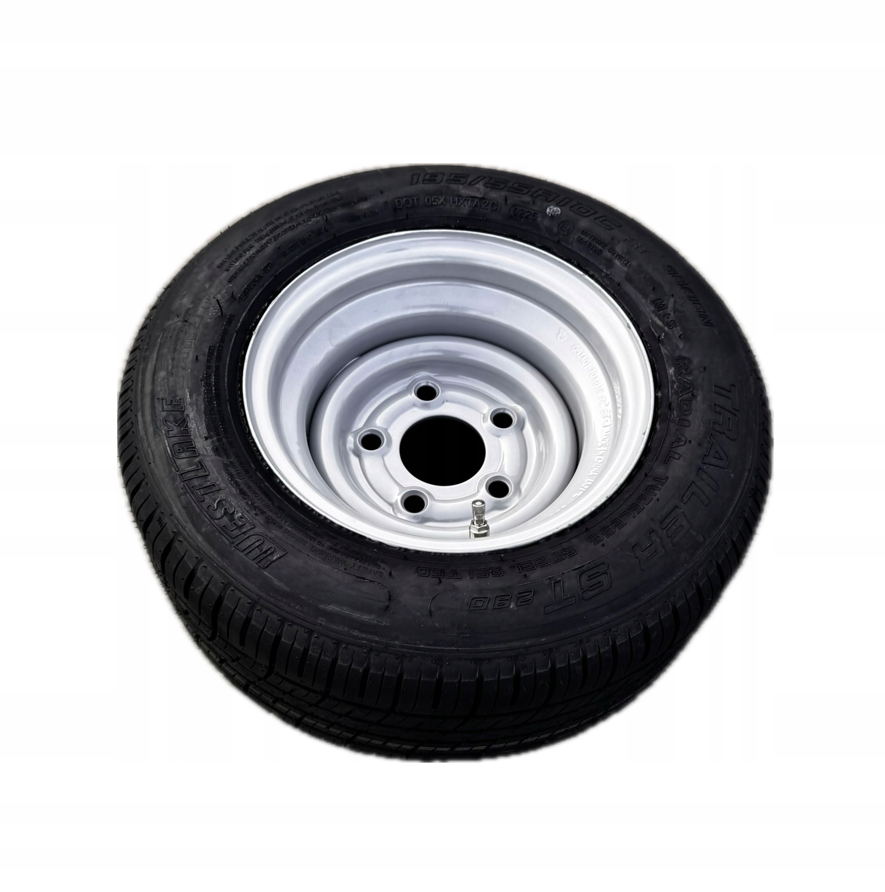 Kompletní ocelové kolo Westlake ST290 195/55R10C R10 5x112 ET-4 pro odtahové vozy