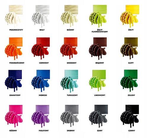 Filament Pla 1KG Żółty Fluorescencyjny