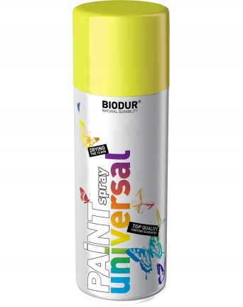 

Spray Emalia Uniwersalna Biodur 400ml Żółty