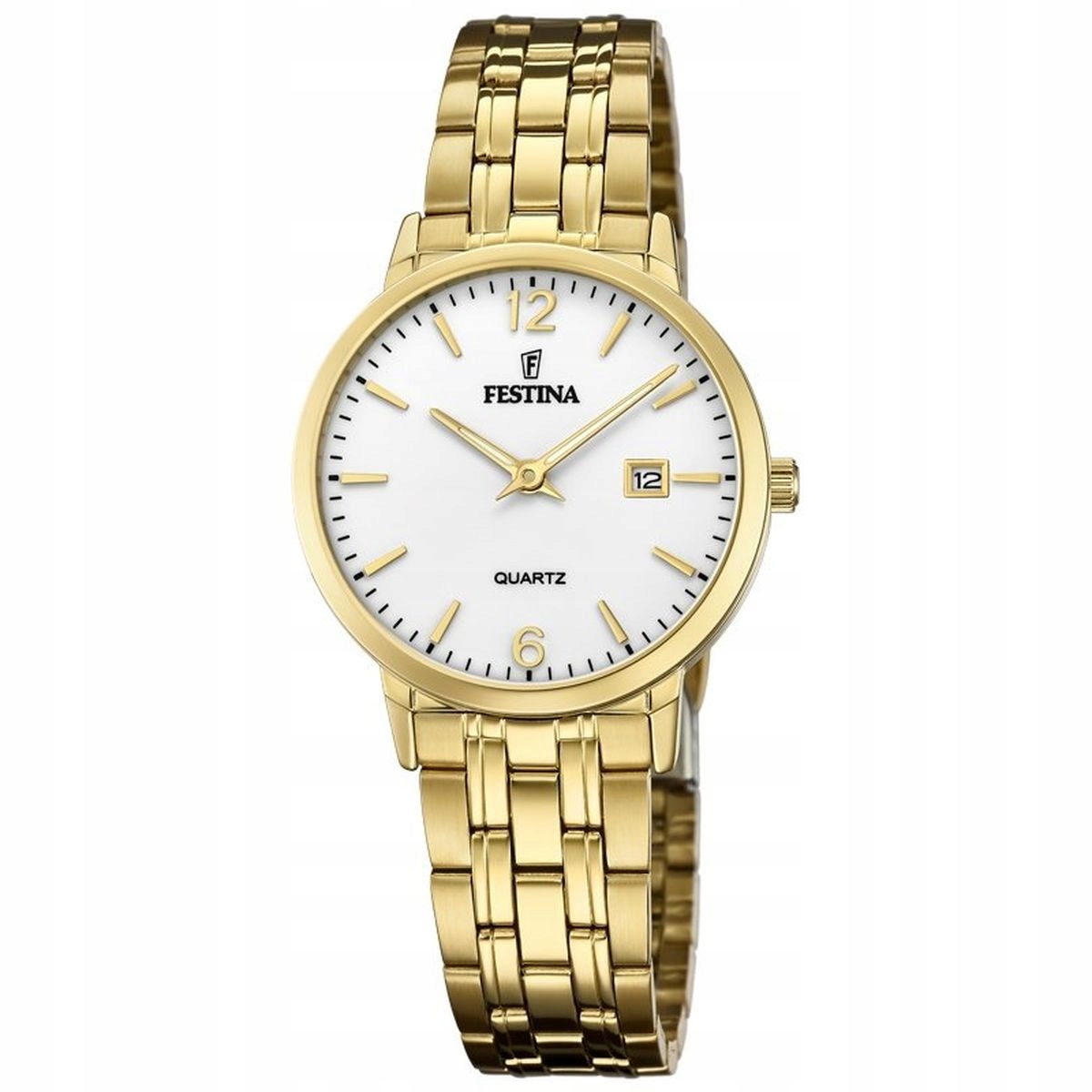 Zlaté hodinky Festina na náramku F20514/2