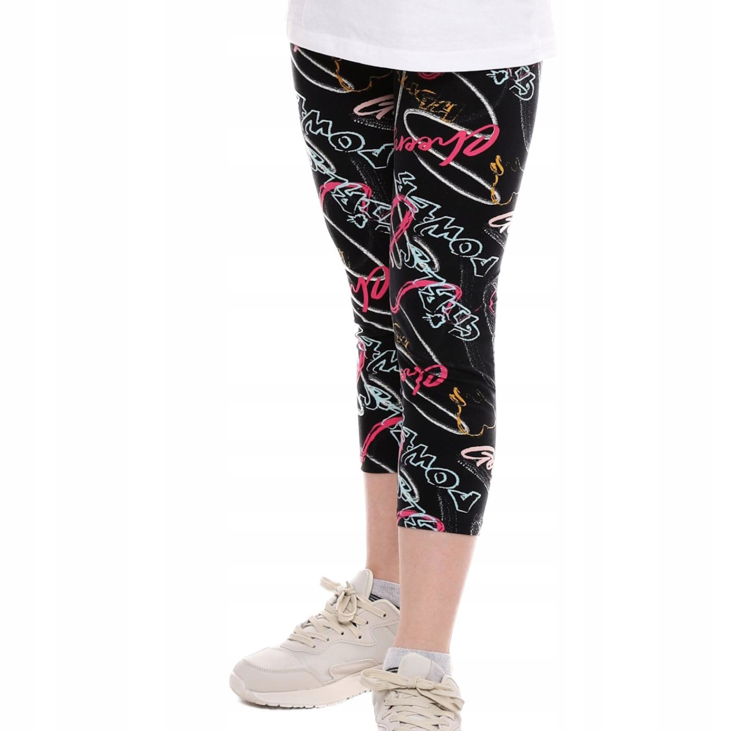 1x legginsy getry 3/4 dziewczęce MORAJ 134-140