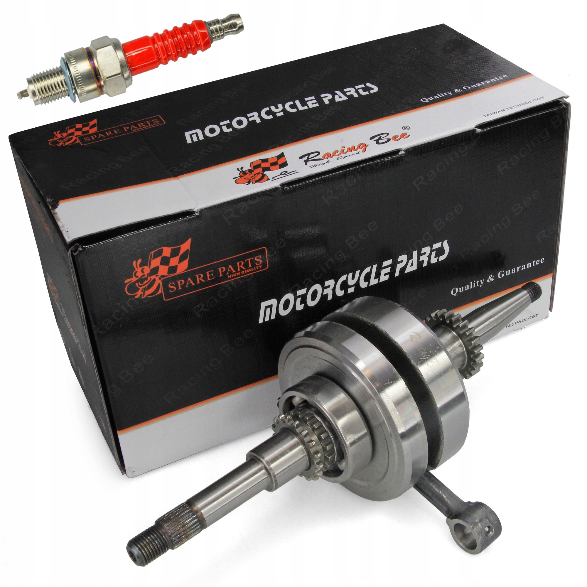 Wał Korbowy 16 zębów Skuter Silnik 139Qmb Qma 4T Gy6 Racing Bee 50/70/80cc