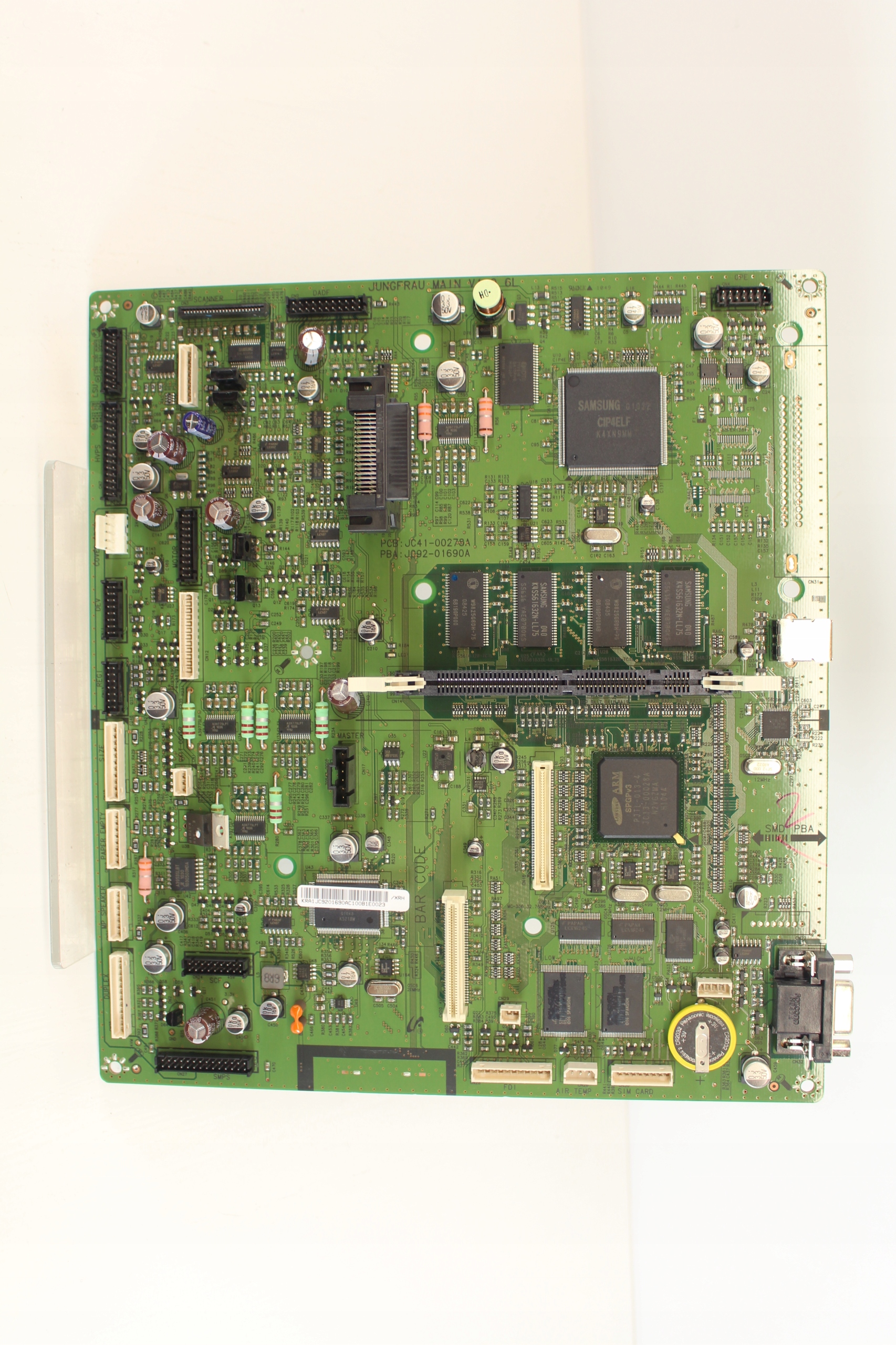 MFP PBA Main Network Board JC9201690A do Samsung Scx-6345n Producent Samsung