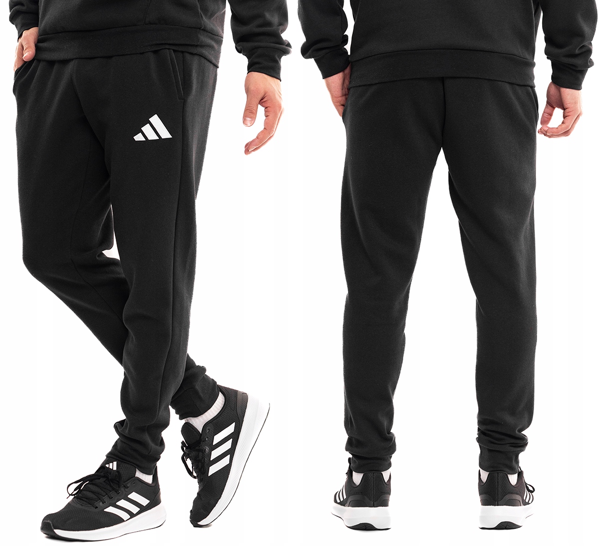 Pánské teplákové kalhoty adidas Entrada 26 Sportovní tepláky černé Bavlna XL