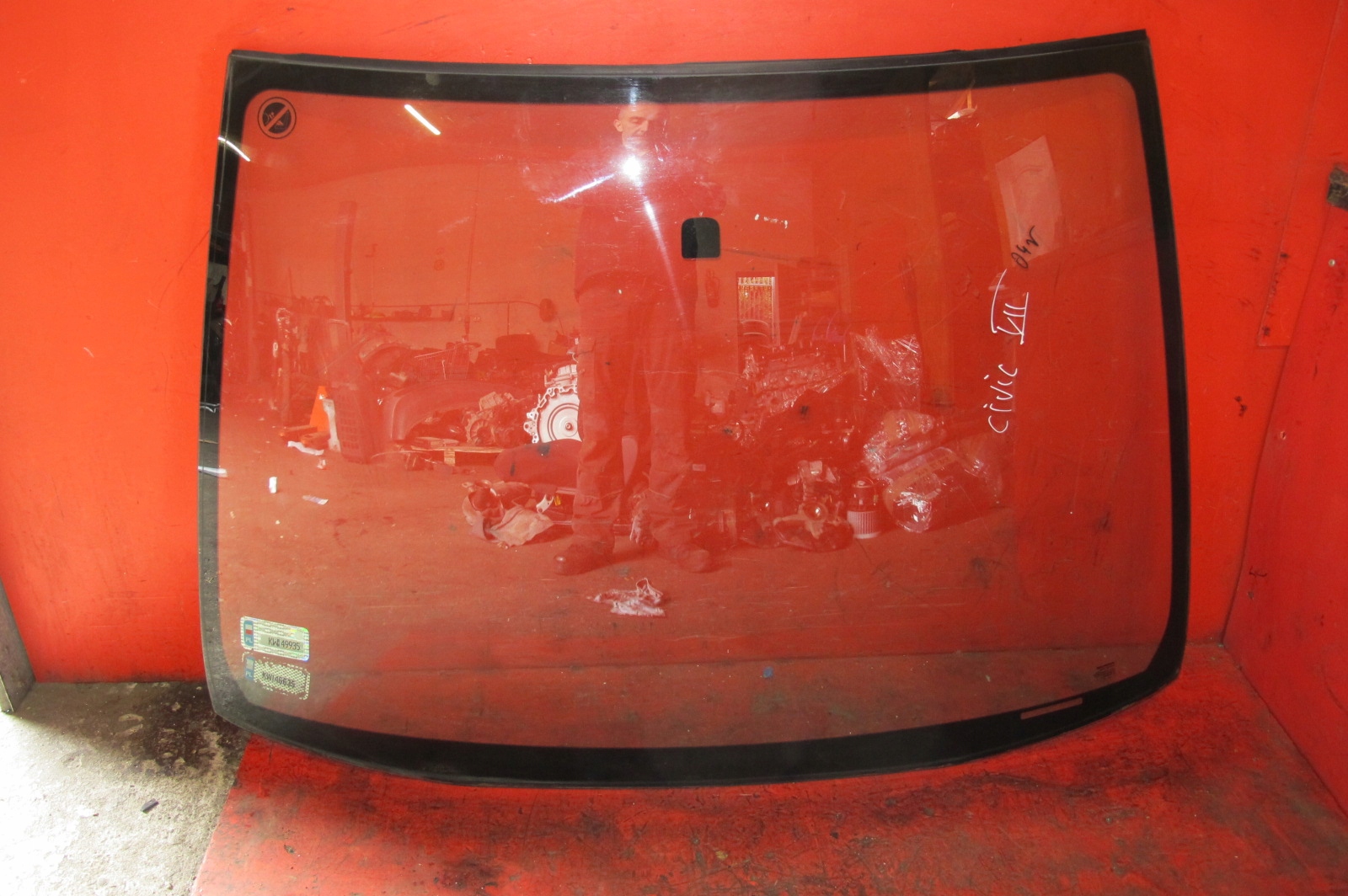 HONDA CIVIC 7 VII EU7 3/5D HB window iron front front