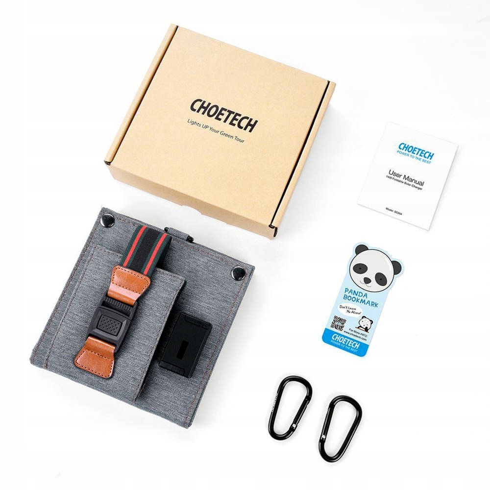 MAŁA MATA ŁADOWARKA SOLARNA SŁONECZNA Choetech 14W Marka Choetech