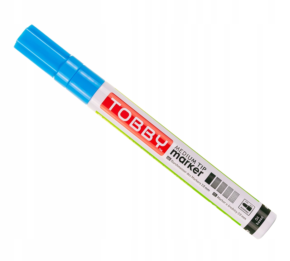 

Marker Olejowy olejny Niebieski Tobby pisak
