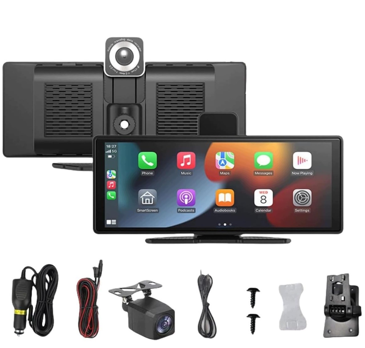 Rekordér Monitor do auta Rádio, Gps kamera, Android, Apple Aux