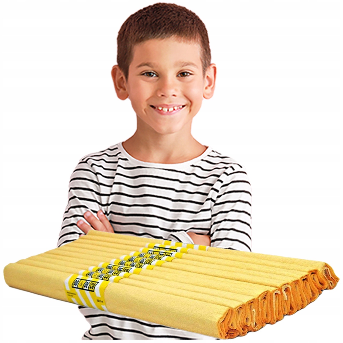 

Złota Marszczona Krepina Do&deco 10 Sztuk