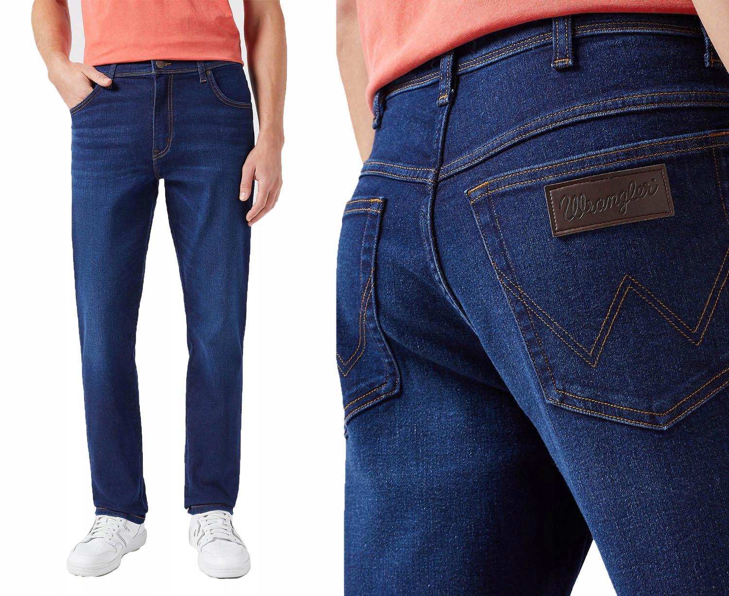 Wrangler Texas pánské zúžené džínové kalhoty Night Shade Epic W42 L34