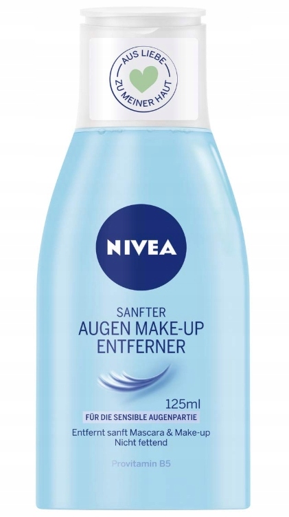 

Nivea, Delikatny płyn do demakijażu oczu, 125ml