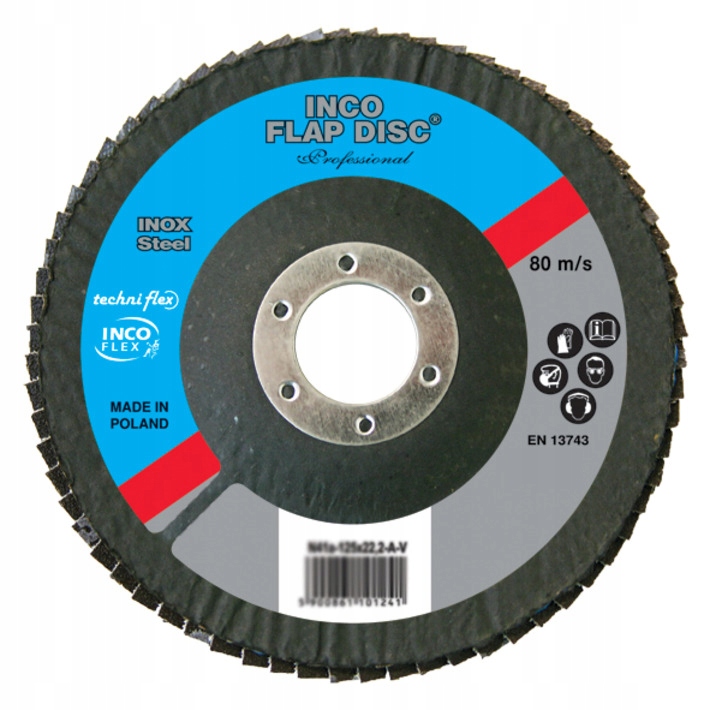

Tarcza Listkowa 115 gr.60 Inco Flex /typ B/ 1SZT