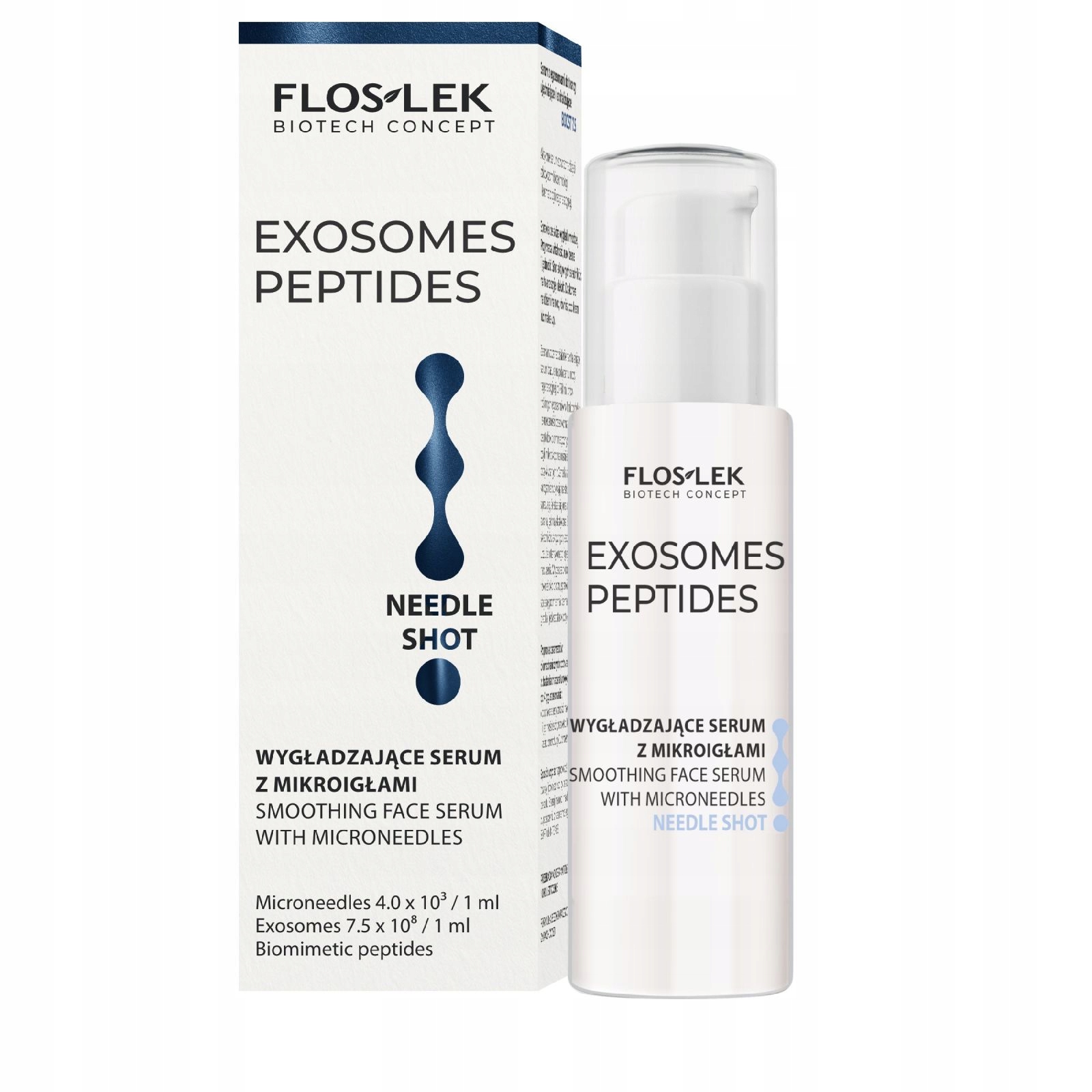 Floslek Exosomes Vyhlazující Pleťové Sérum S Mikrojehlami 30 ML