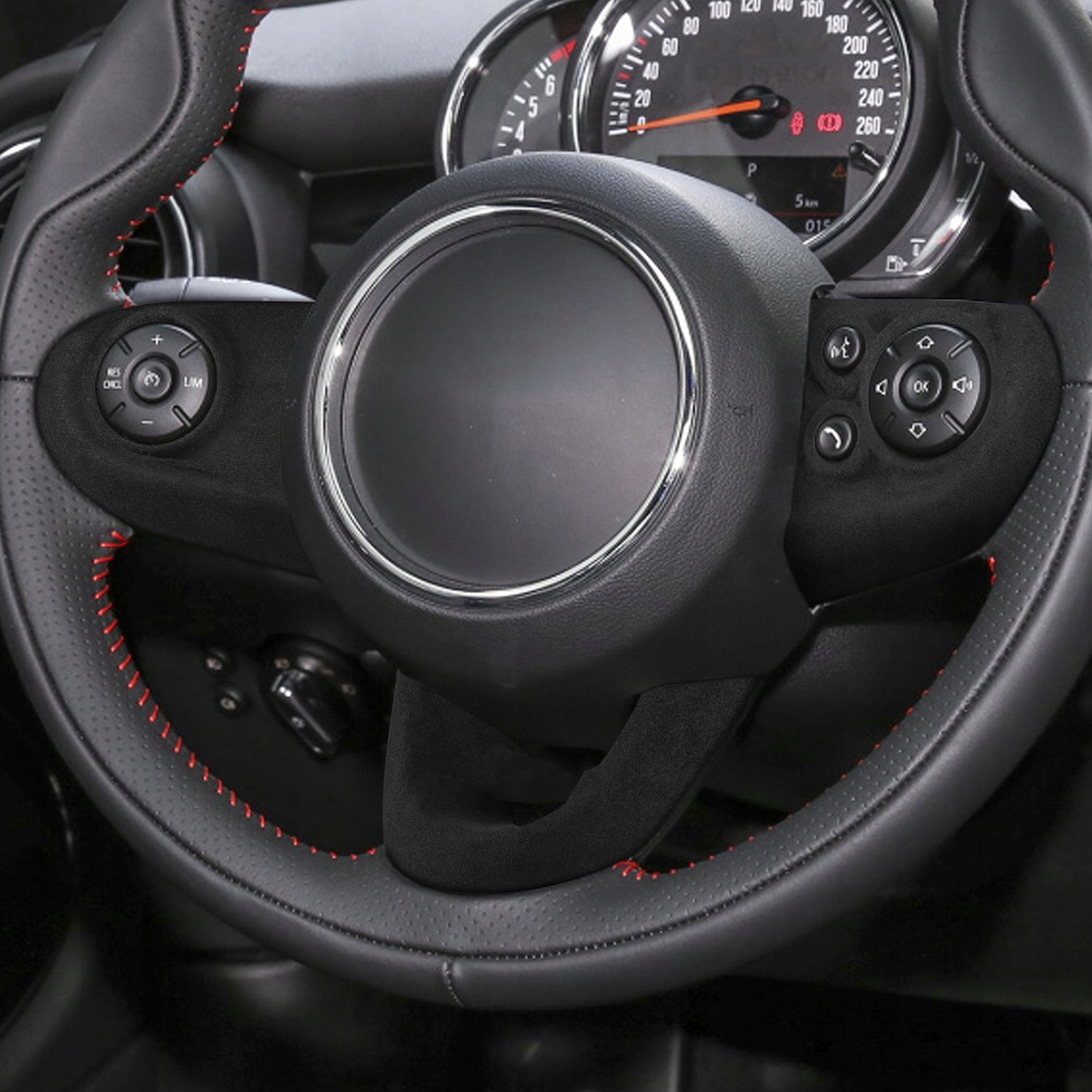 Pokrowce na kierownicę Zamszowa dekoracja wnętrza EAN (GTIN) 6975001703523