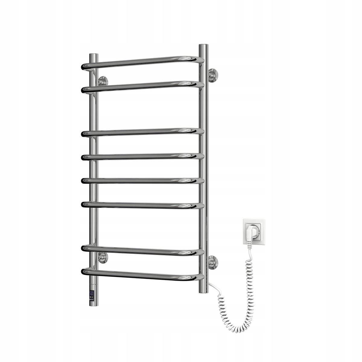 Elektryczny Grzejnik Łazienkowy Nierdzewny Symphonia Sensor 480х800 prawa