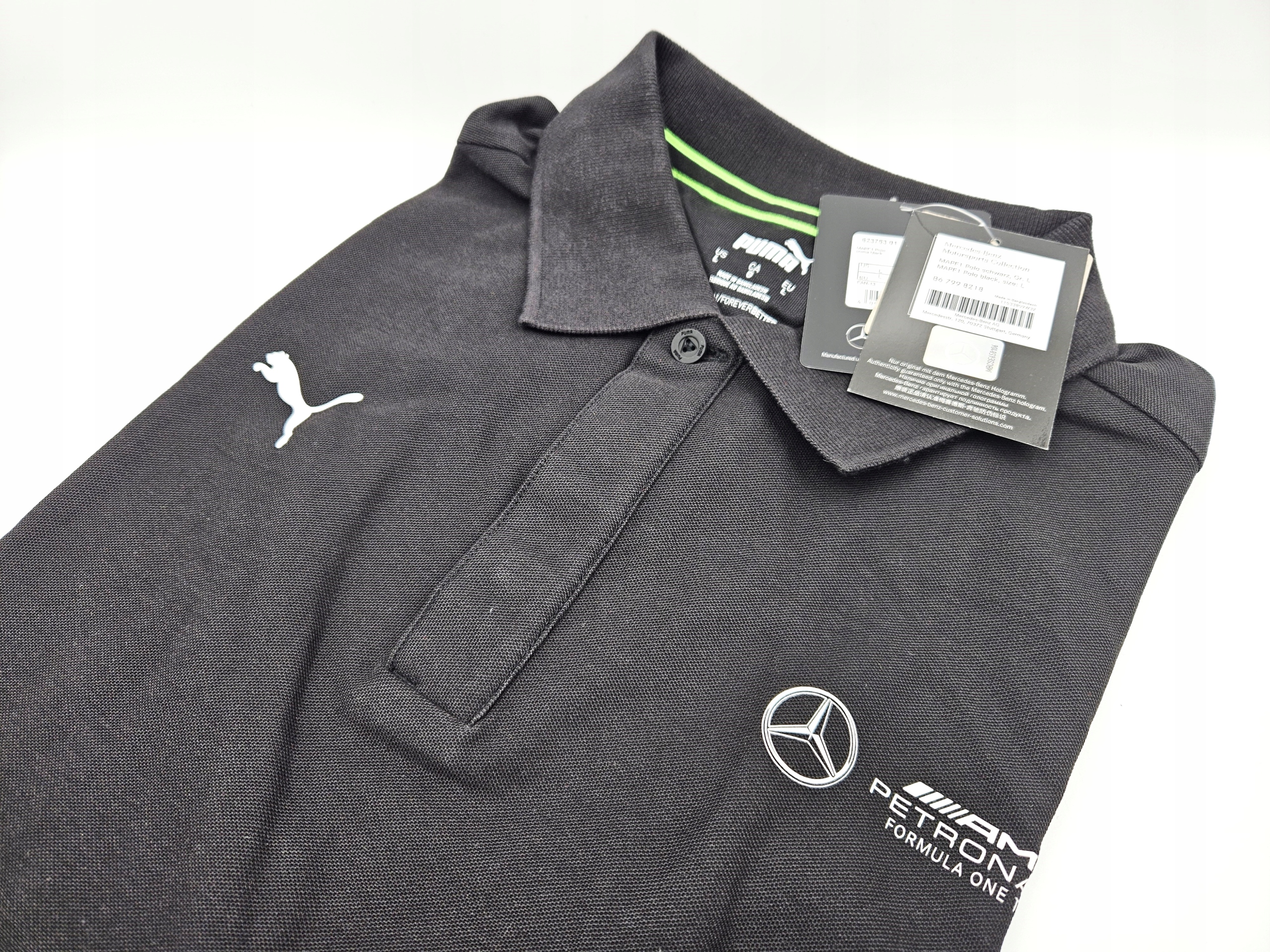 Koszulka polo AMG F1 roz.L Mercedes-Benz Motorsports Collection (B67998218) Marka Mercedes-AMG Petronas