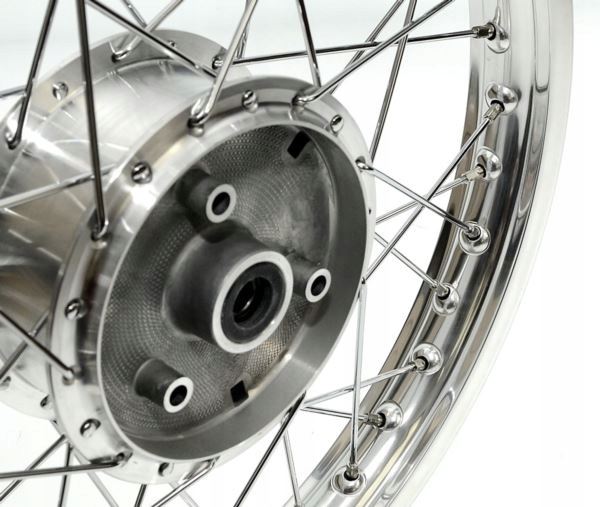 Kolo Simson MZA 16x1 5 szprych CHROM piasta TUNING Rim width 2 75