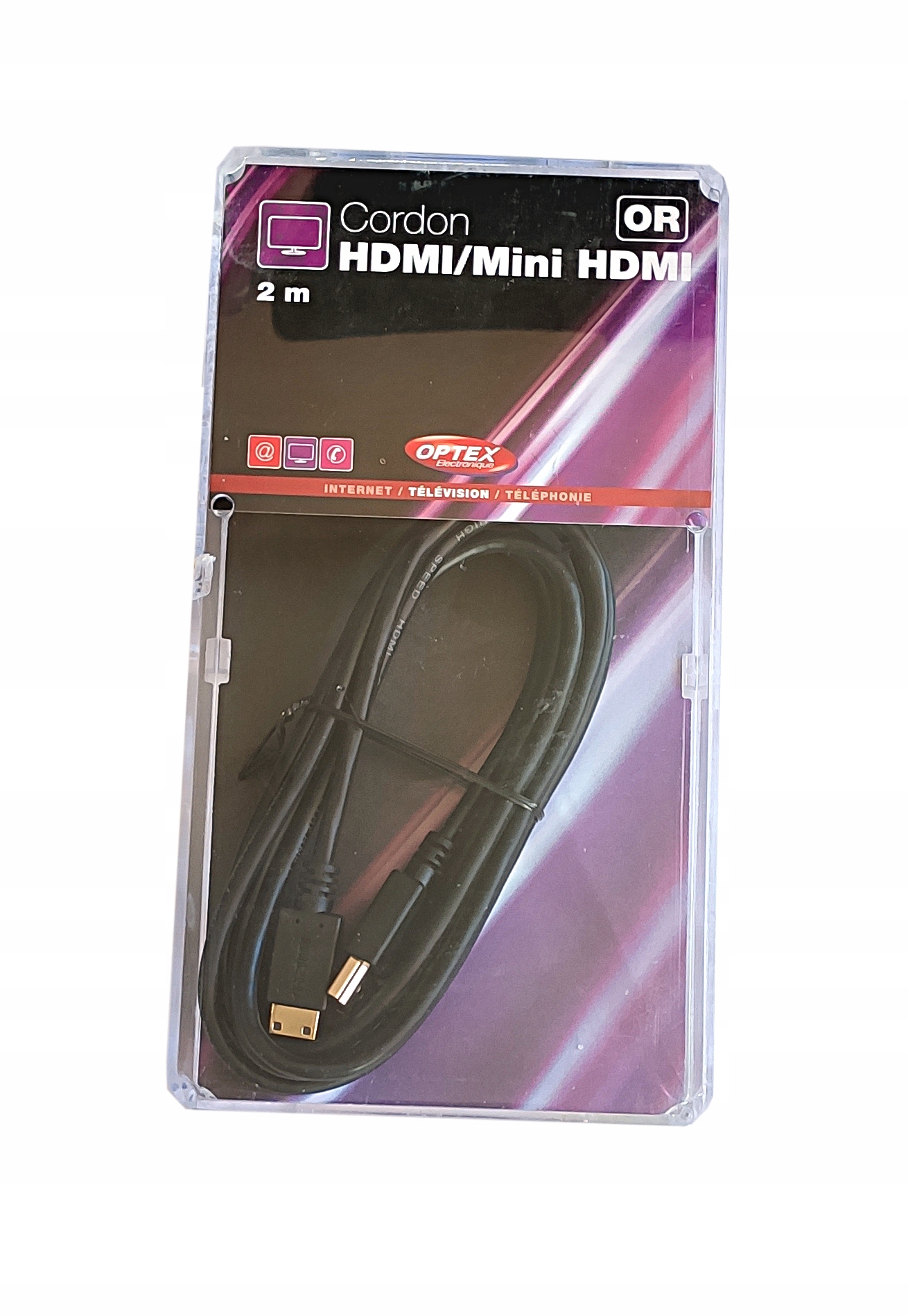 

Przewód Kabel Hdmi 1.4 Hdmi A Mini Hdmi C 2 m