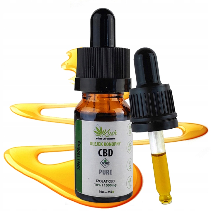 

Olejek Konopny Kush Cbd Pure 10% 1000 mg Badania