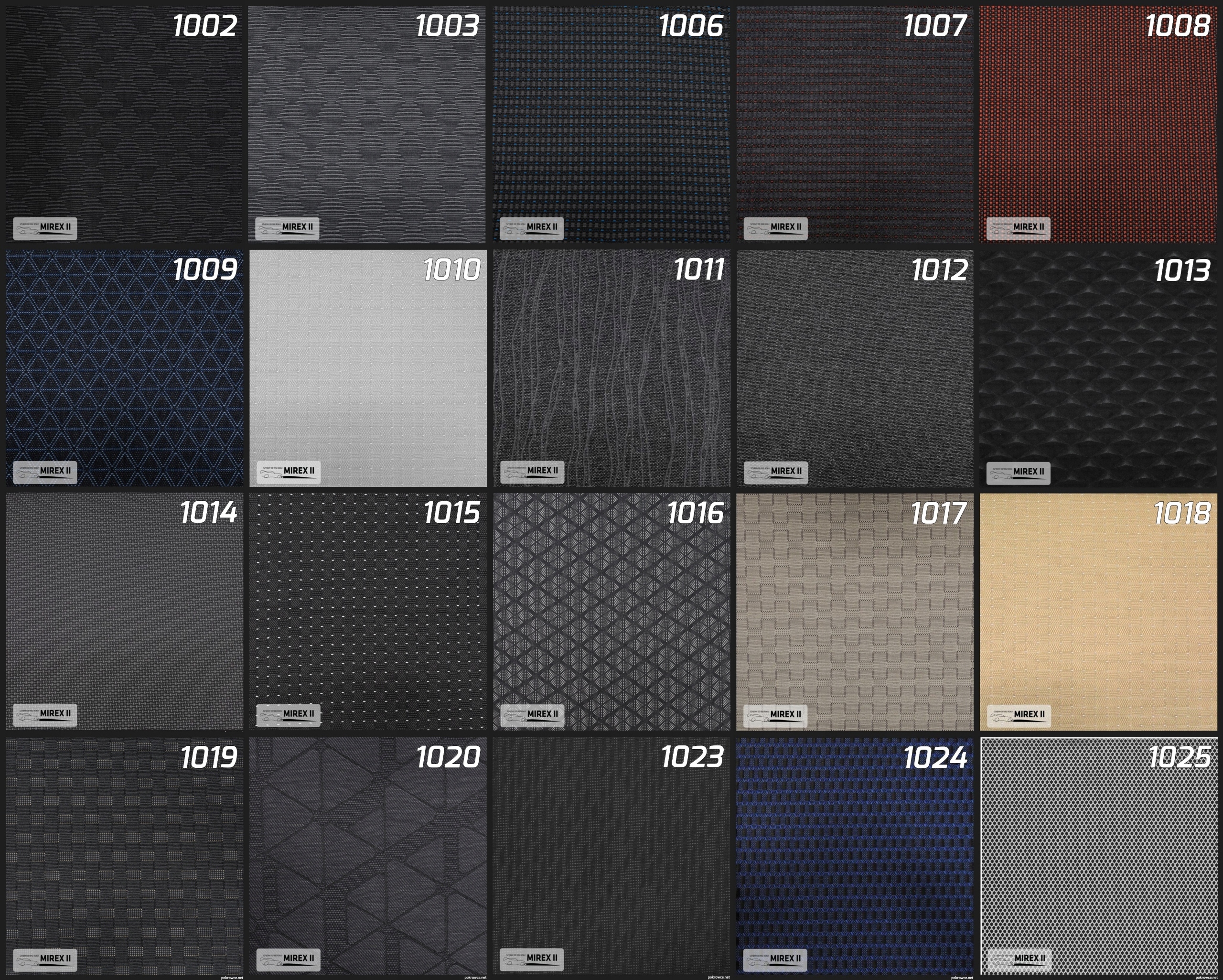 Pokrowce z tkanin Ford Transit Connect 3-osobowy Typ pokrowiec