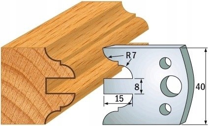 CMT Noże HSS 40x4 mm 690.098 Marka CMT