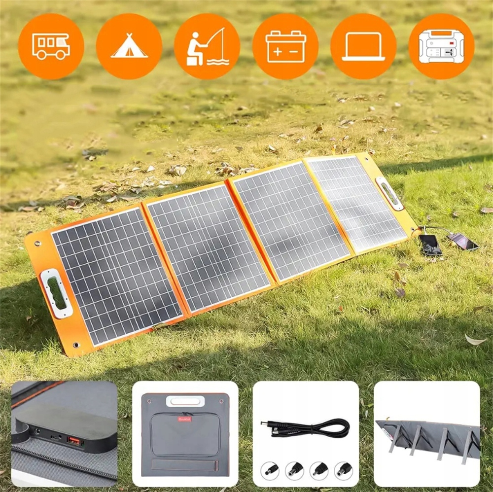 ŁADOWARKA SŁONECZNA PANEL SOLARNY 18V/100W Model TSP18V100W